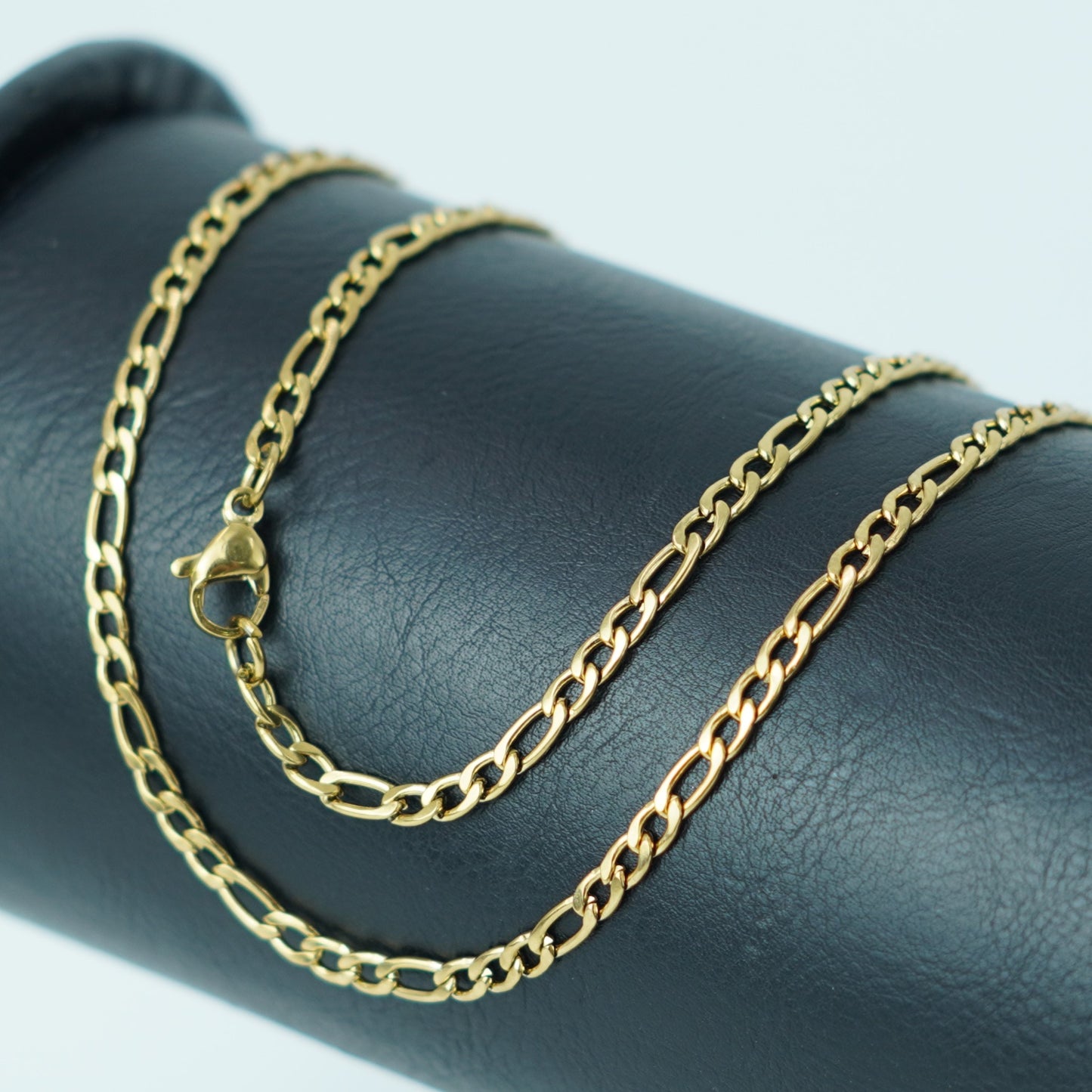 Cadena Cartier Fina 0.8mm - Oro/Plata