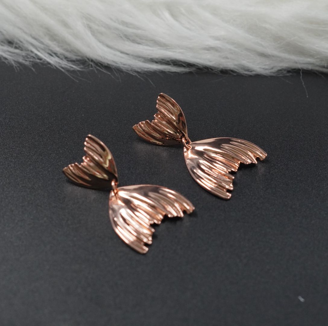 Arete Rodio Sirena Rosado