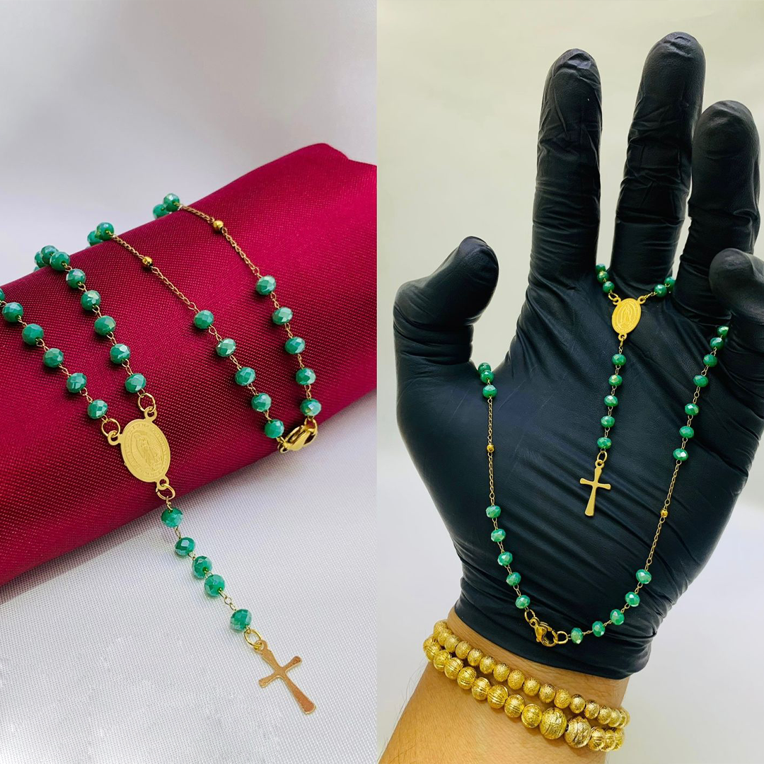 Camándula Murano Dama - Oro