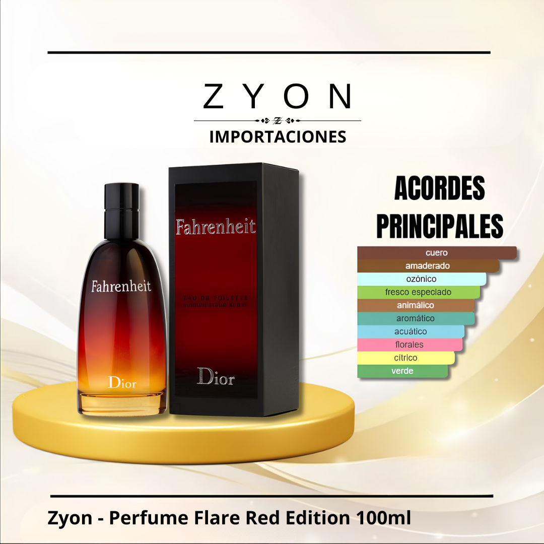 Perfume Flare Red Edition 100ml | Caballero