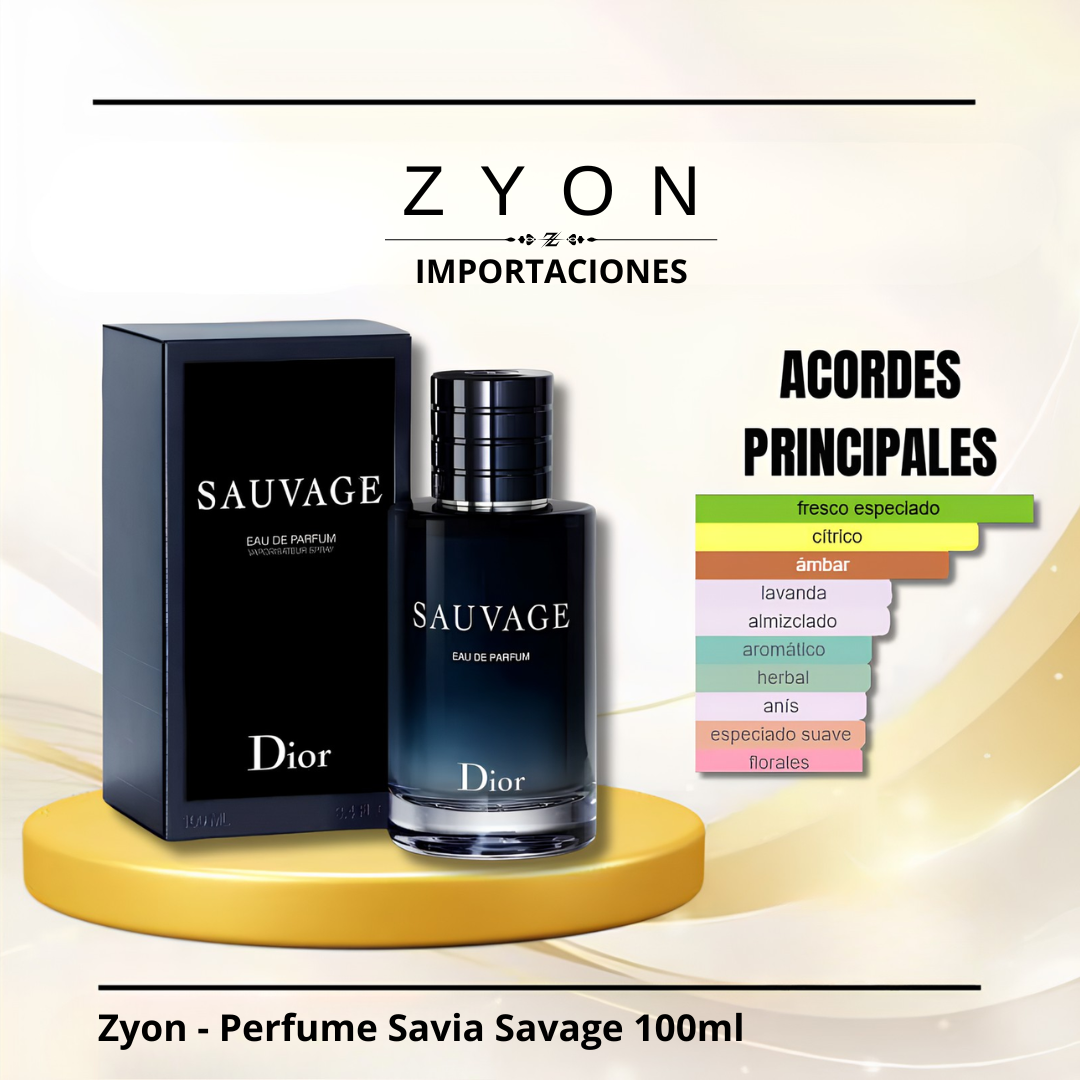 Perfume Savia Savage 100ml | Caballero