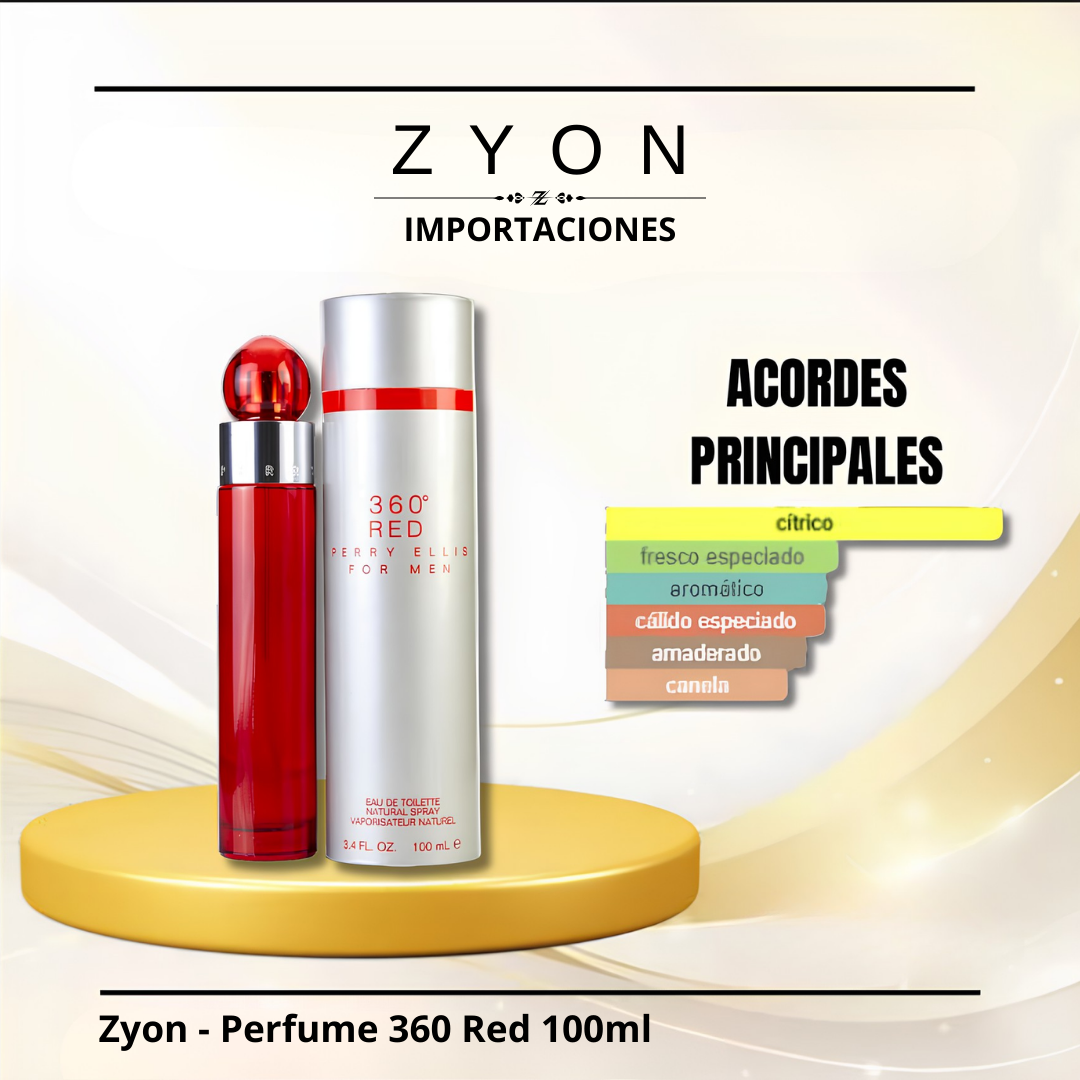 Perfume 360 Red 100ml | Caballero