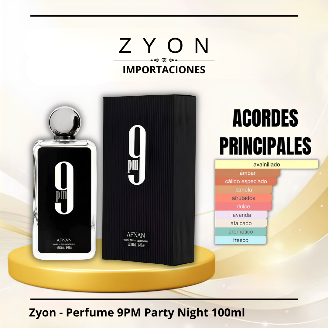 Perfume 9PM Party Night 100ml | Caballero