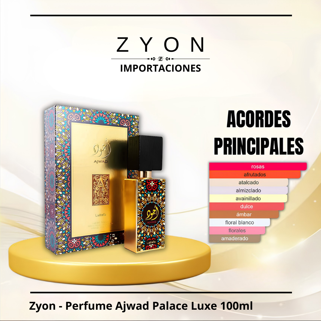 Perfume Ajwad Palace Luxe 100ml | Unisex