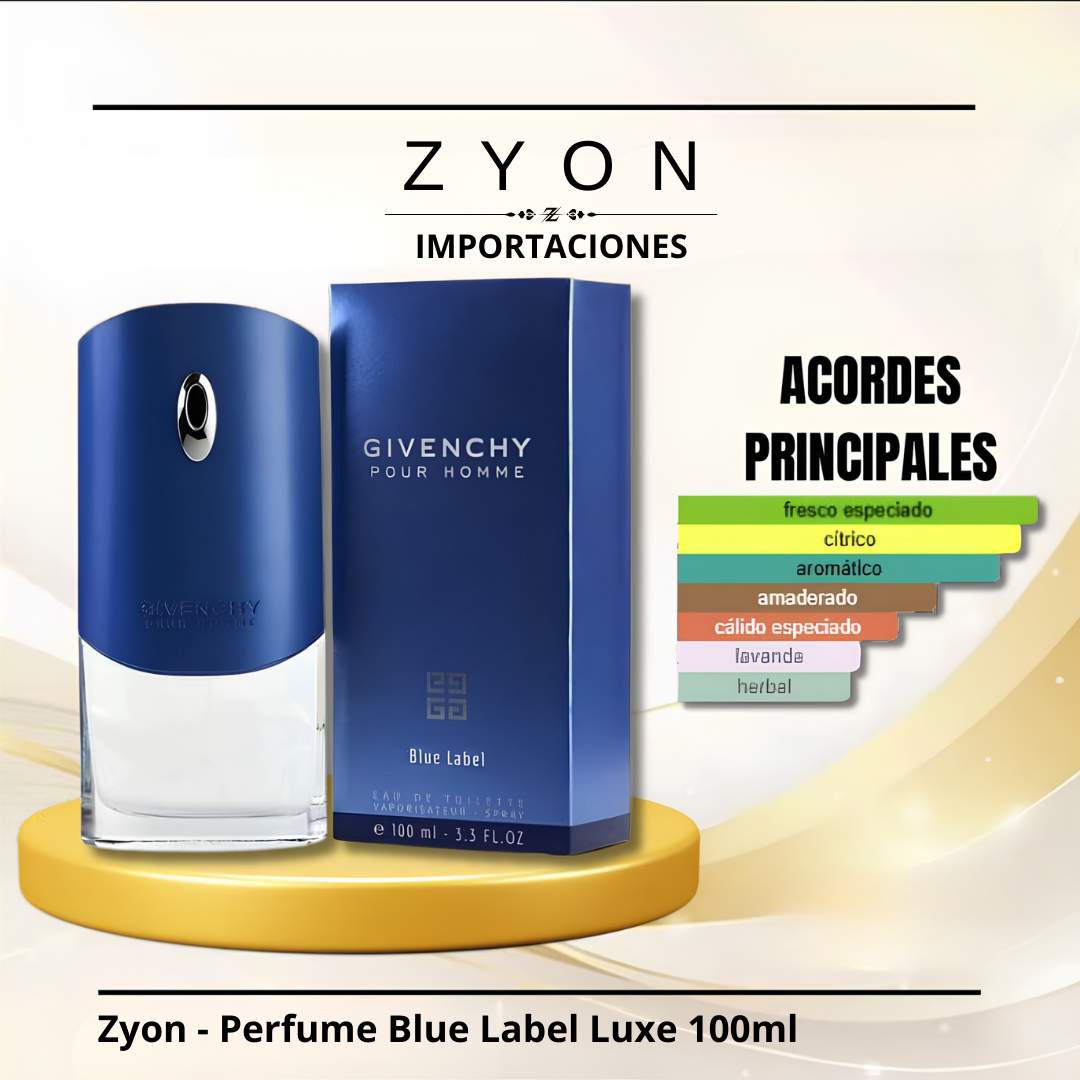 Perfume Blue Label Luxe 100ml | Caballero