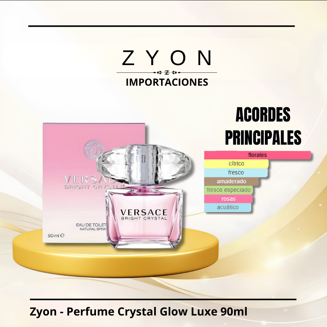 Perfume Crystal Glow Luxe 90ml | Dama