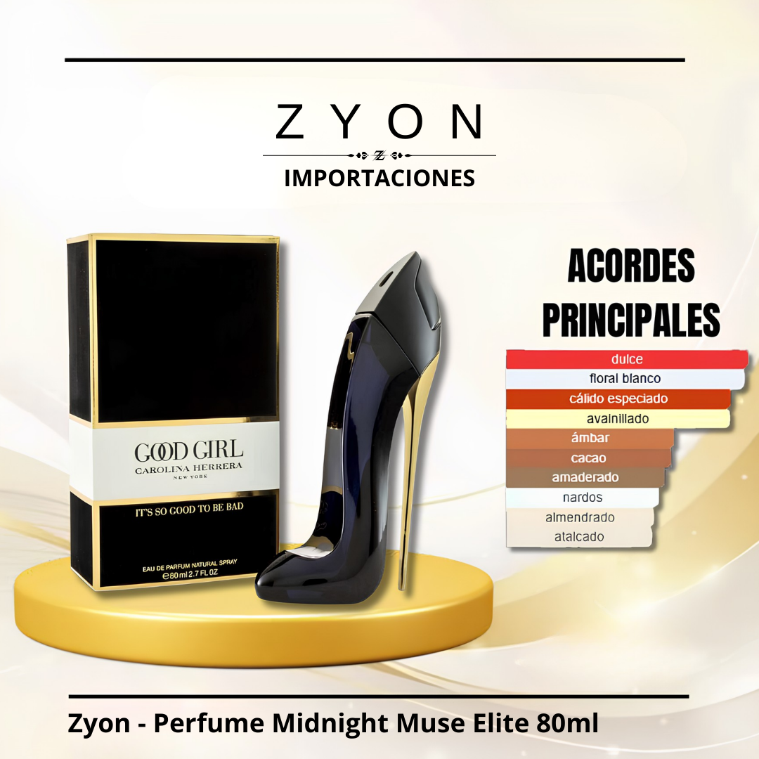 Perfume Midnight Muse Elite 80ml | Dama