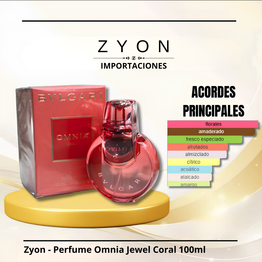 Perfume Omnia Jewel Coral 100ml | Dama