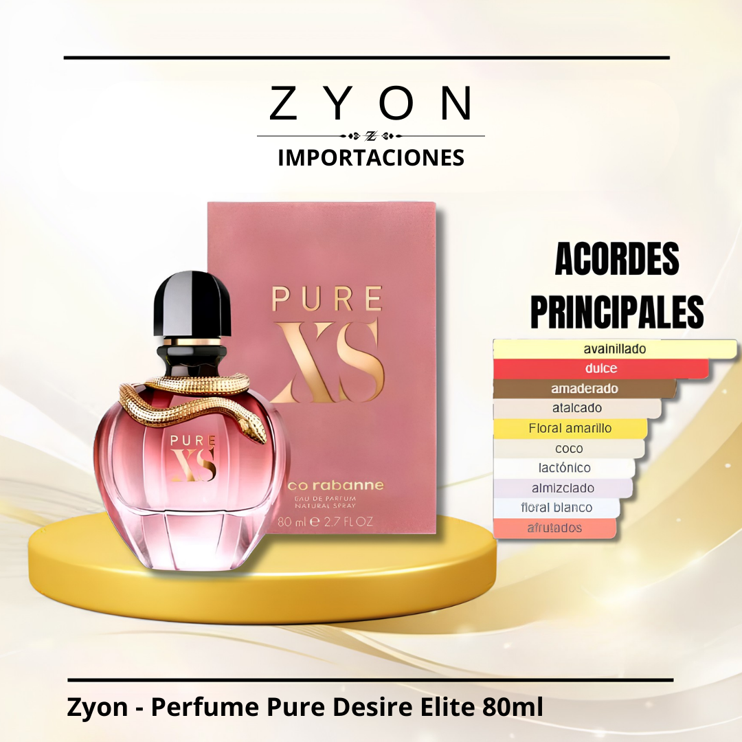Perfume Pure Desire Elite 80ml | Dama