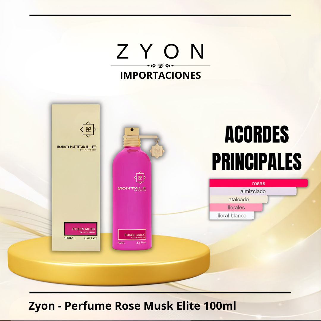 Perfume Rose Musk Elite 100ml | Dama