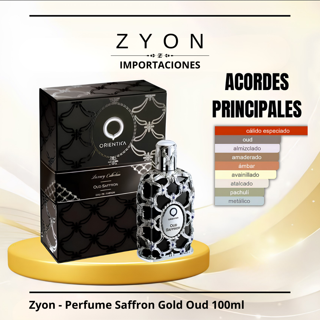 Perfume Saffron Gold Oud 100ml | Unisex