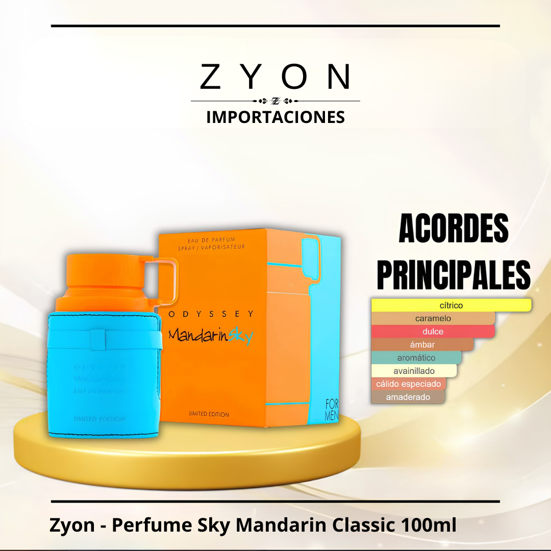 Perfume Sky Mandarin Classic 100ml | Caballero