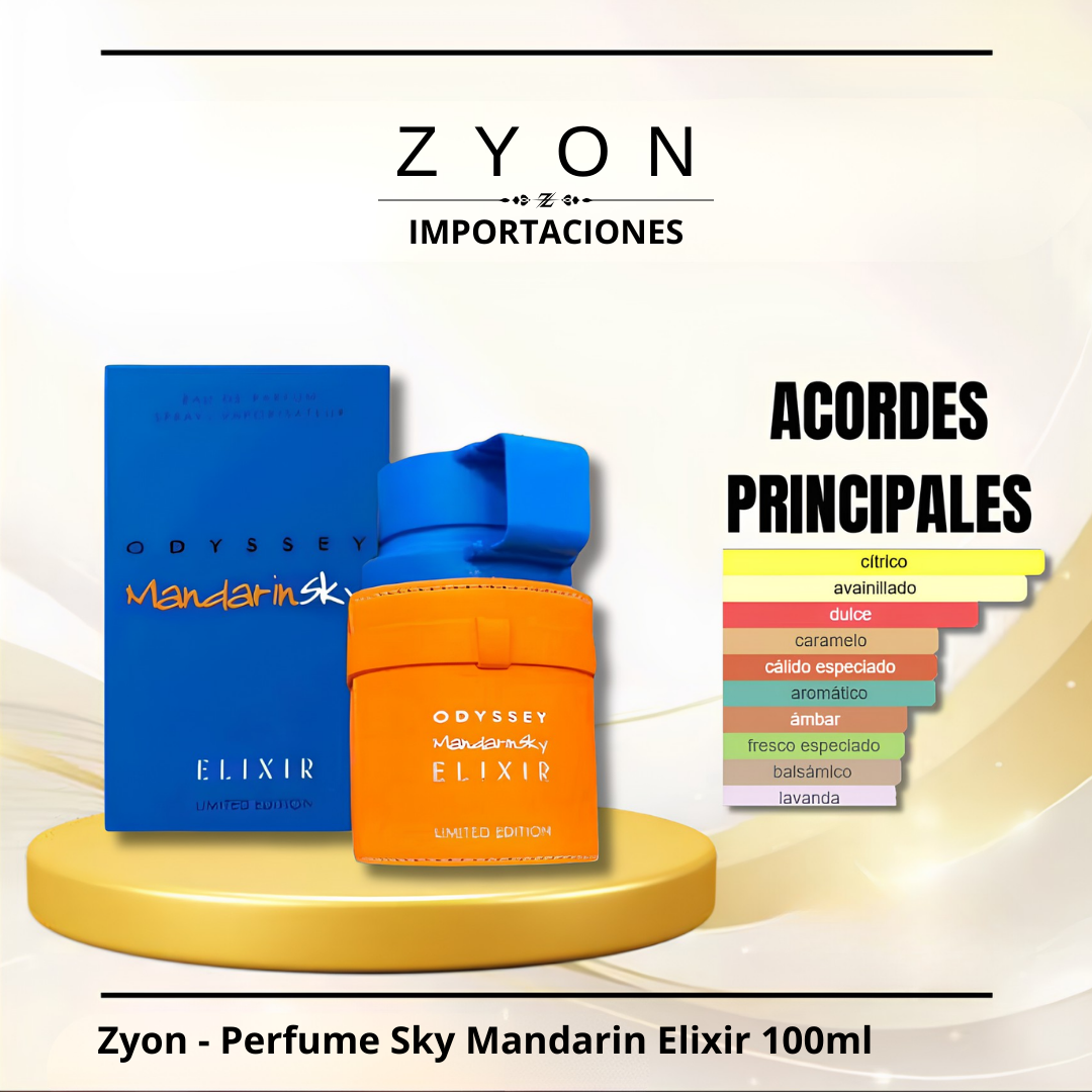 Perfume Sky Mandarin Elixir 100ml | Caballero