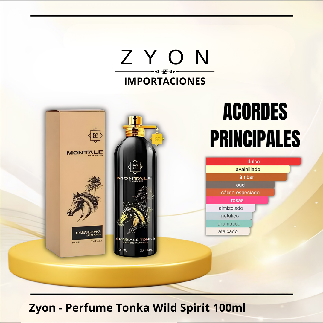Perfume Tonka Wild Spirit 100ml | Caballero