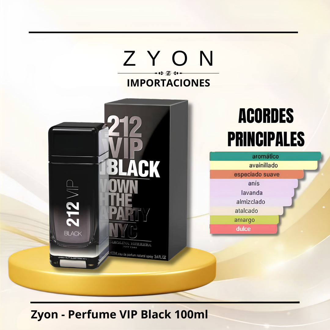 Perfume VIP Black 100ml | Caballero