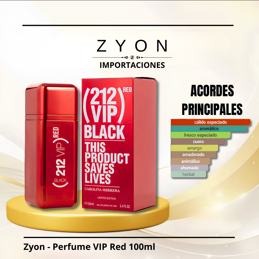 Perfume VIP Red 100ml | Caballero