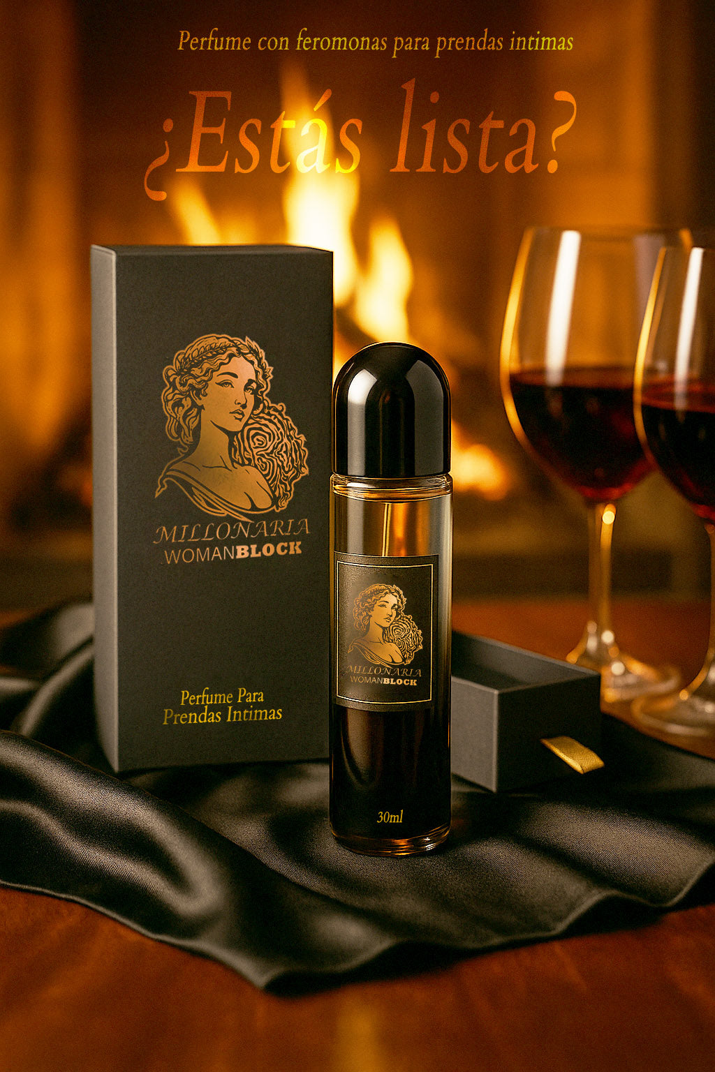 Millonaria Woman Block – Fragancia Íntima Femenina
