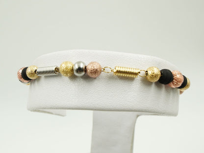 Pulsera Acero Tres Oros