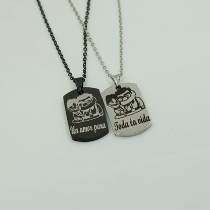COMBO CADENA+DIJE PAREJAS