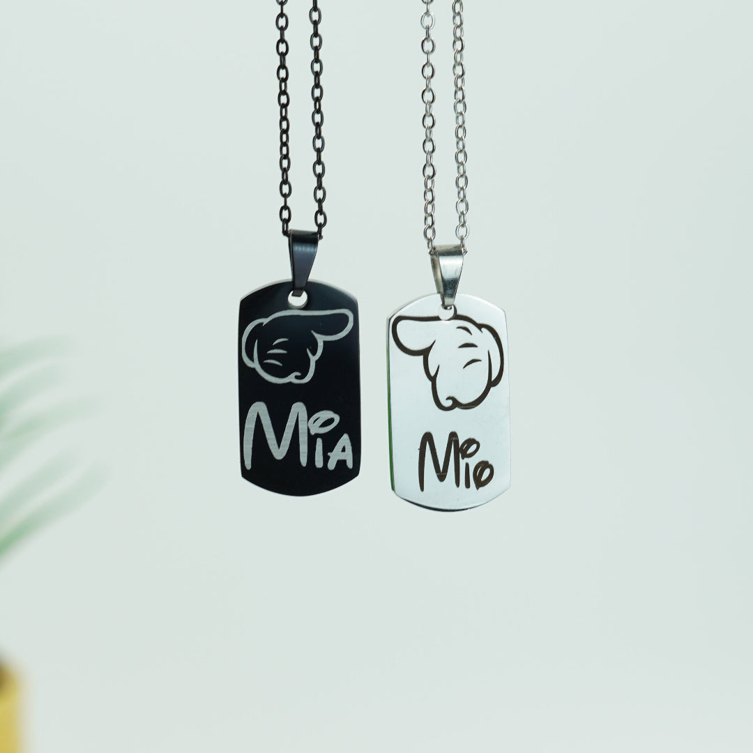 COMBO CADENA+DIJE PAREJAS