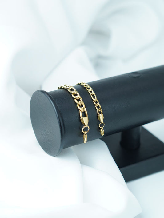 Pulsera Pareja Cartier - Oro/Plata