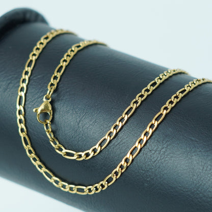 Cadena Cartier Fina 0.8mm - Oro/Plata