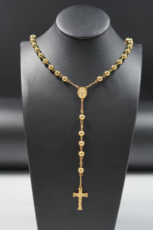 Camándula Rodio Brillante - Oro/Plata