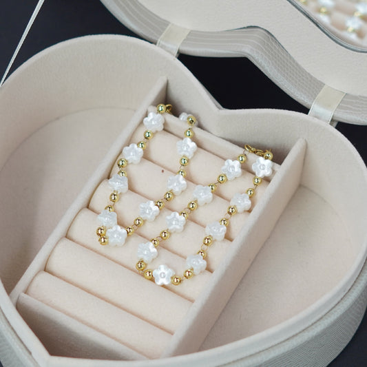 Pulsera Hermanas Florales - Oro