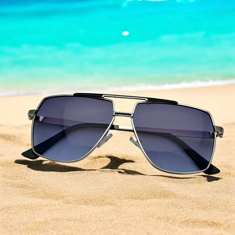 Gafas Carrera Hexagonal + Estuche Billetera