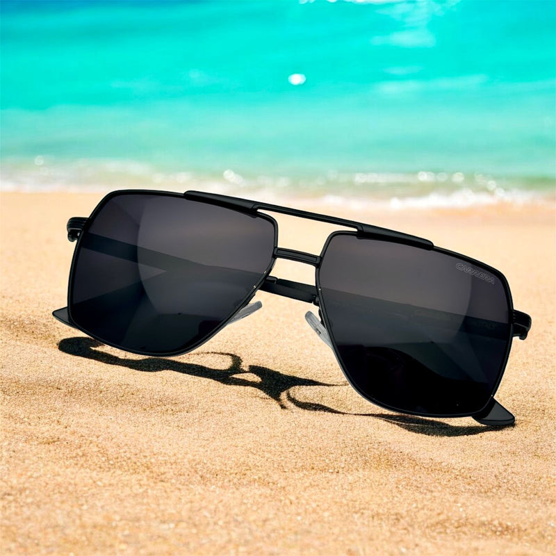 Gafas Carrera Hexagonal + Estuche Billetera