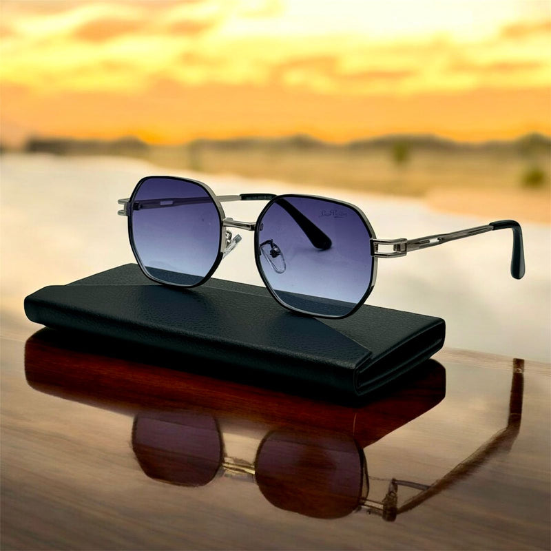 Gafas Louis Vuitton Round + Estuche Billetera