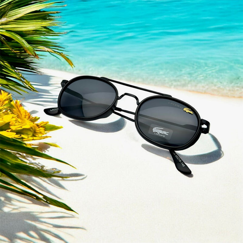 Gafas Lacoste Round + Estuche Billetera