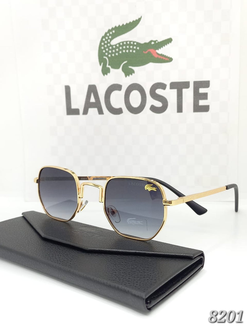 Gafas Lacoste Hexagonal + Estuche Billetera