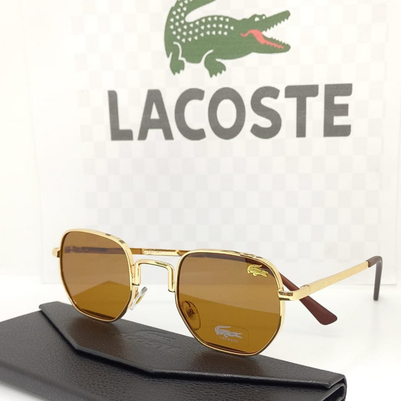Gafas Lacoste Hexagonal + Estuche Billetera