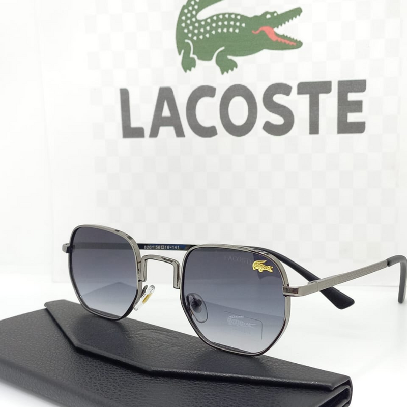 Gafas Lacoste Hexagonal + Estuche Billetera