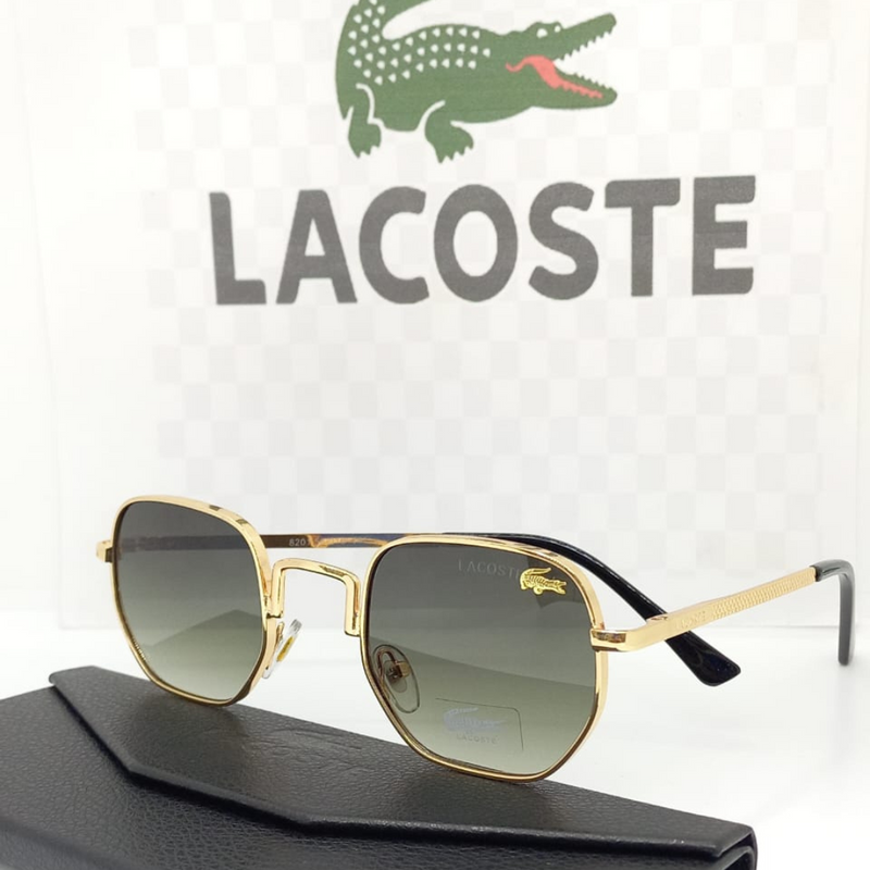 Gafas Lacoste Hexagonal + Estuche Billetera