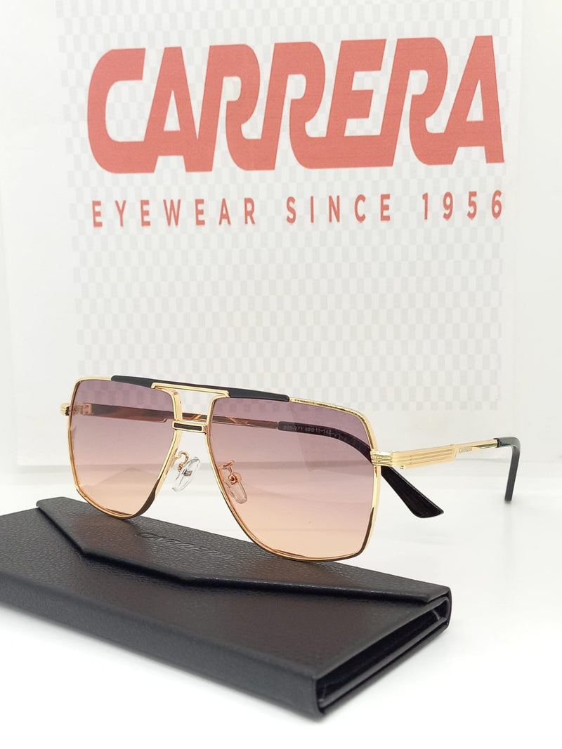 Gafas Carrera Piloto Hxg + Estuche Billetera