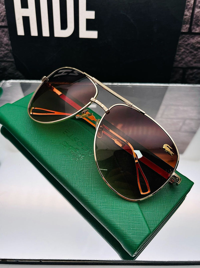 Gafas Lacoste Piloto + Estuche Billetera