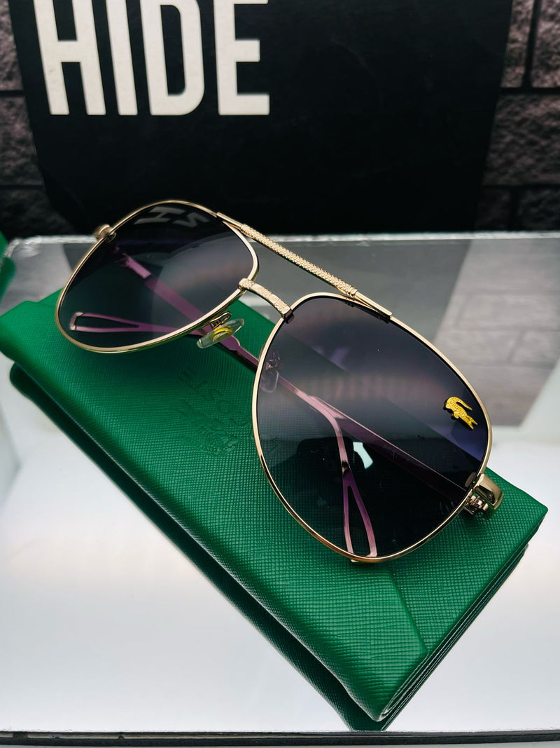 Gafas Lacoste Piloto + Estuche Billetera