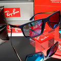 Gafas Rayban Ferrari Metal + Estuche Original