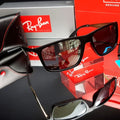 Gafas Rayban Ferrari Metal + Estuche Original