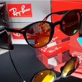 Gafas Rayban Ferrari Round + Estuche Original