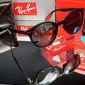 Gafas Rayban Ferrari Round + Estuche Original