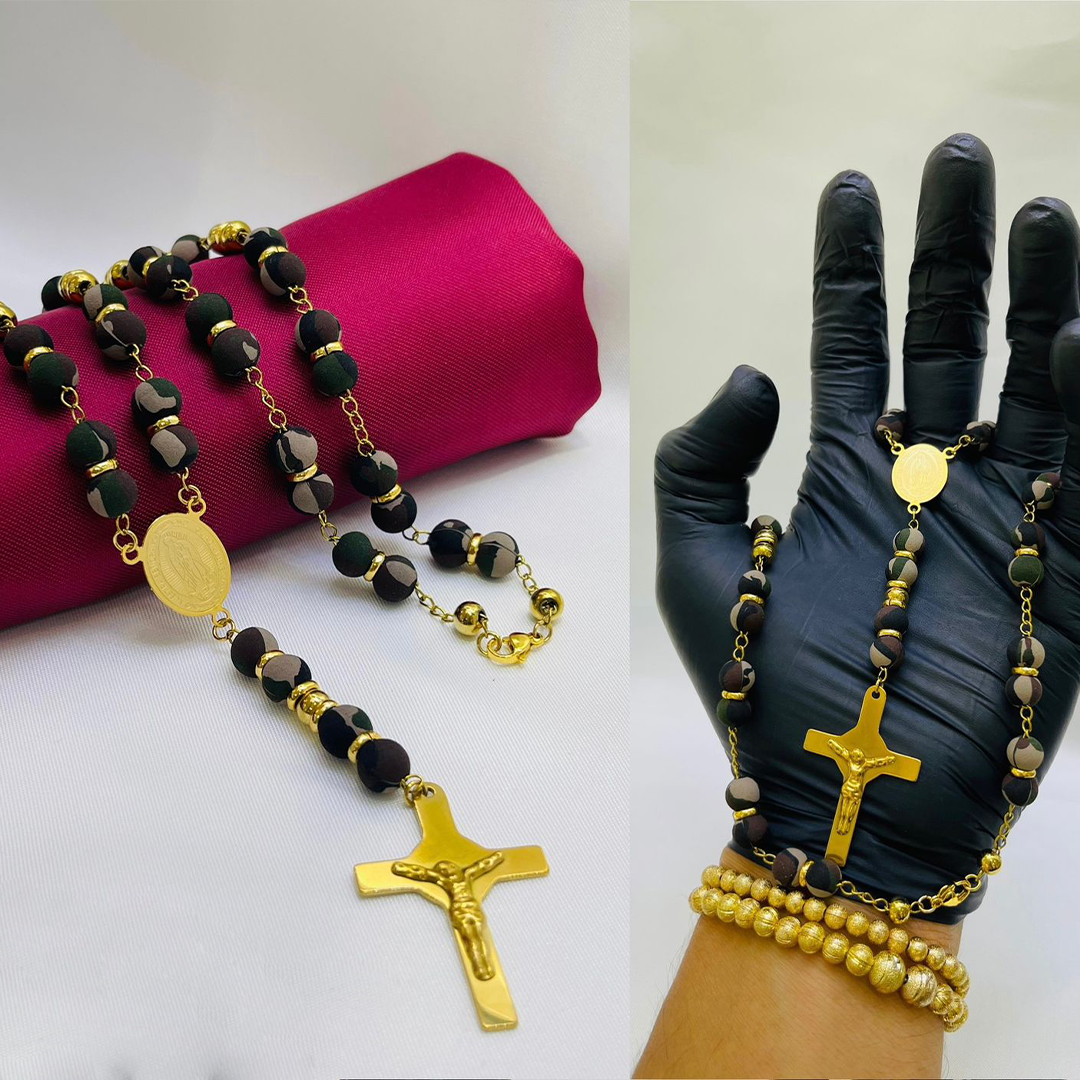 Camándula Oro Neopreno - Oro