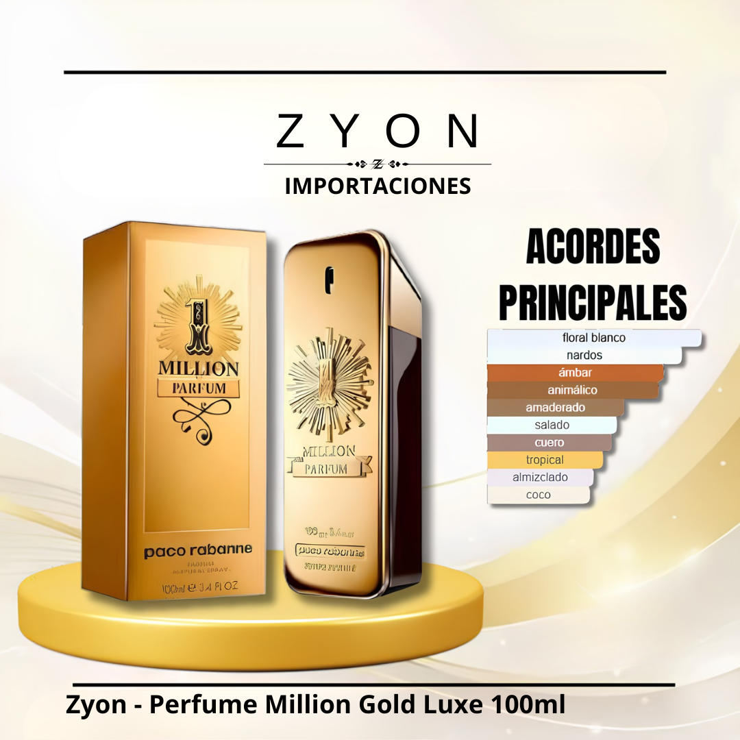 Perfume Million Gold Luxe 100ml | Caballero