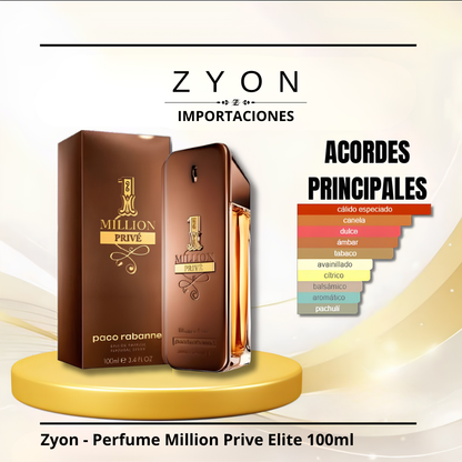 Perfume Million Prive Elite 100ml | Caballero