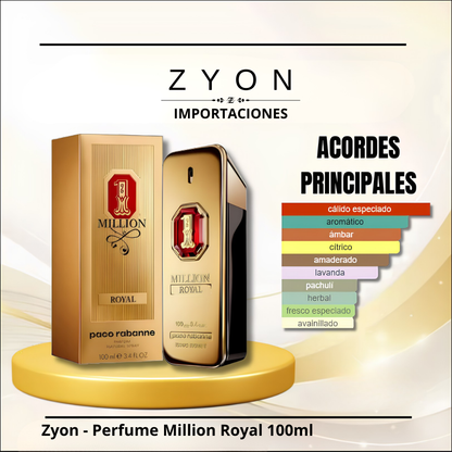 Perfume Million Royal 100ml | Caballero