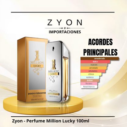 Perfume Million Lucky 100ml | Caballero