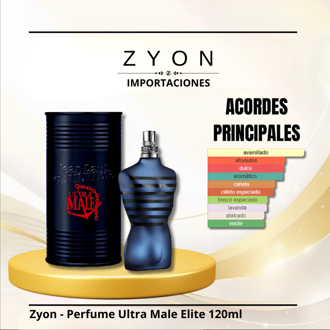Perfume Ultra Male Elite 120ml | Caballero
