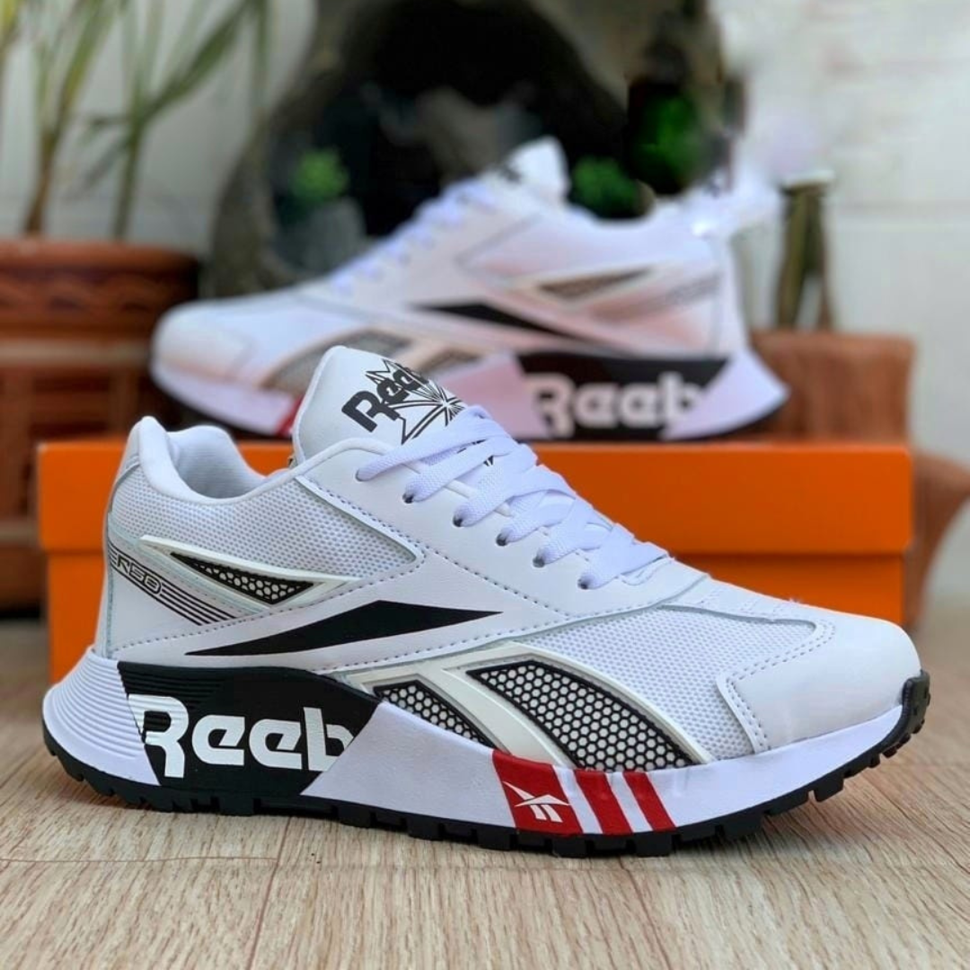 Tenis RBK Blanco Negro | Caballero